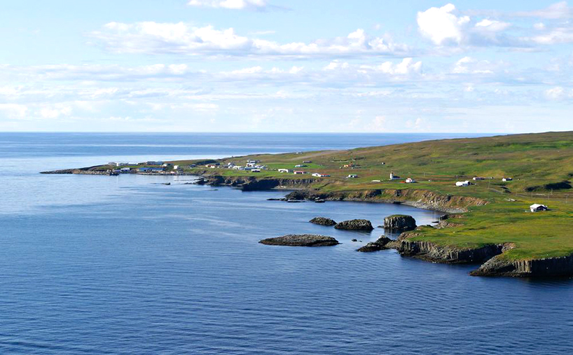 Grímsey Island on the edge of the habitable world